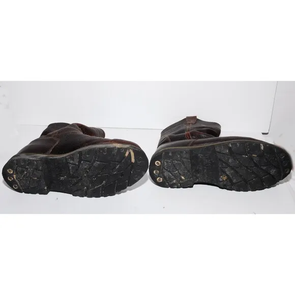 Wolverine Boots: Men's 3246 Wellington Work Boots Mens Size 8M Brown