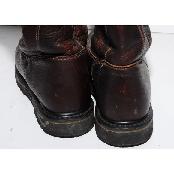 Wolverine Boots: Men's 3246 Wellington Work Boots Mens Size 8M Brown