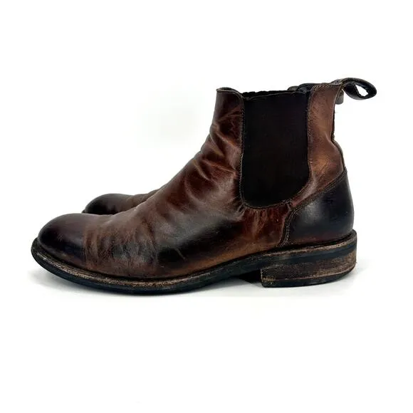 Wolverine Chelsea Boots Mens 10 D Brown Leather Pull On Work Ankle Boot