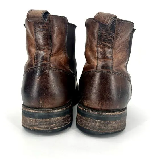 Wolverine Chelsea Boots Mens 10 D Brown Leather Pull On Work Ankle Boot
