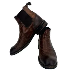 Wolverine Chelsea Boots Mens 10 D Brown Leather Pull On Work Ankle Boot