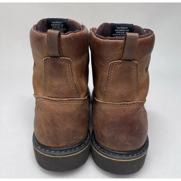 Wolverine Durashocks Leather Mens Boots Size 11 Water Slip Oil Resistant Work