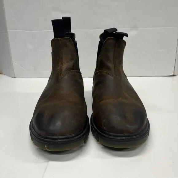 Wolverine Floorhand Romeo Men 9EW Extra Wide Brown Soft Toe Waterproof Work Boot