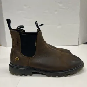 Wolverine Floorhand Romeo Men 9EW Extra Wide Brown Soft Toe Waterproof Work Boot