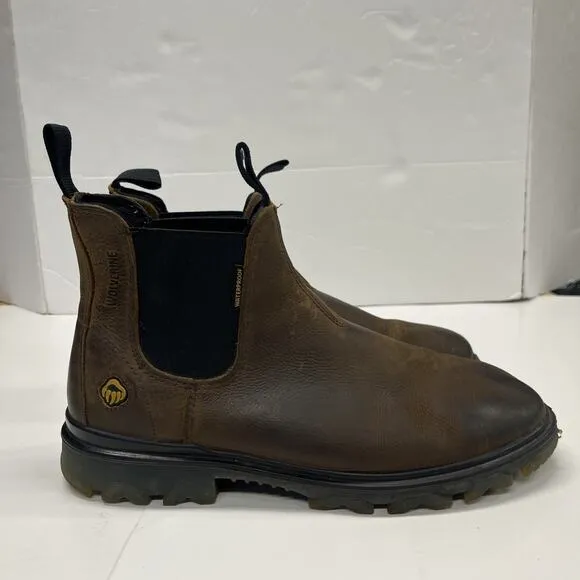 Wolverine Floorhand Romeo Men 9EW Extra Wide Brown Soft Toe Waterproof Work Boot