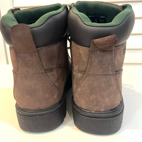 Wolverine Manawa W01074 Brown Leather Hard Toe Work Boots