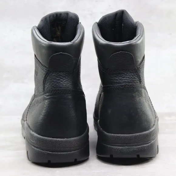 Wolverine Marquette Men's 14M US Black Leather‎ Steel Toe 6&quot; Work Boots W04714