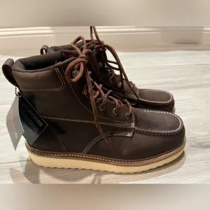 Wolverine Men's Loader 6&quot; Soft Toe Wedge Work Boot, Brown - size 12 Extra Wide