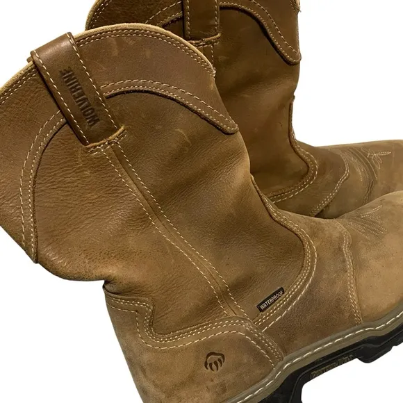 Wolverine Men's Raider Durashocks Western Carbonmax Work Wellington Boots