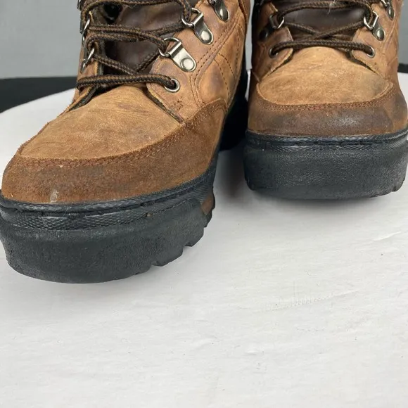 WOLVERINE Men's size 9.0 M Boots Brown  Hellcat UltraSpring Work