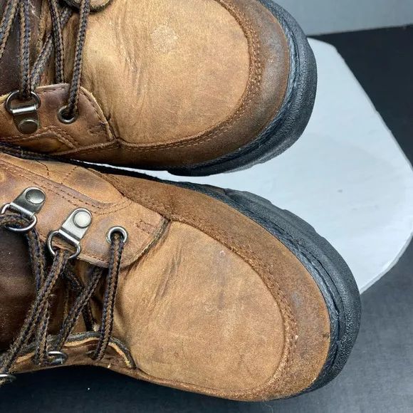 WOLVERINE Men's size 9.0 M Boots Brown  Hellcat UltraSpring Work