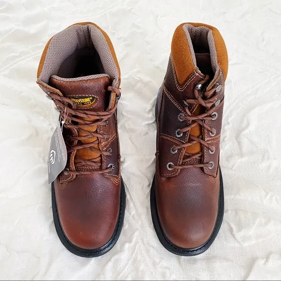 Wolverine Tremor 6” Durashock Work Boots New $135