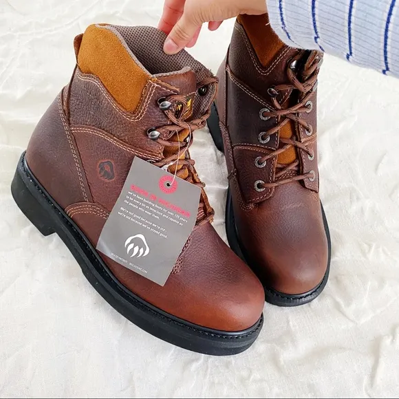 Wolverine Tremor 6” Durashock Work Boots New $135