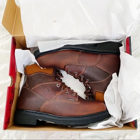 Wolverine Tremor 6” Durashock Work Boots New $135