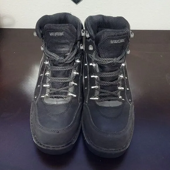 WOLVERINE MEN LACE-UP WORK BOOTS SHOE