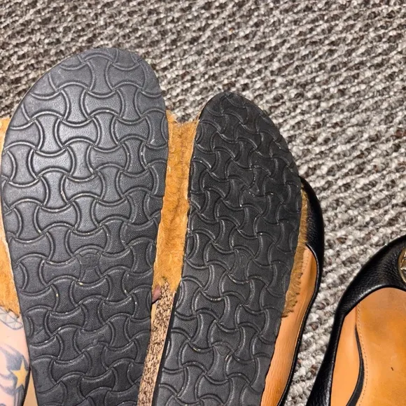 Womans Tory Burch and polo club 3 pairs sandals and flats size 8