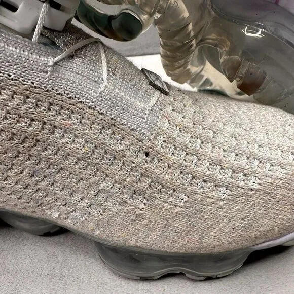 Womens 8.5 / Mens 7 Nike Air VaporMax 2020 Flyknit Summit White Athletic Sneaker