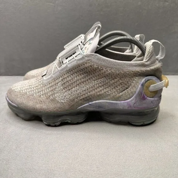 Womens 8.5 / Mens 7 Nike Air VaporMax 2020 Flyknit Summit White Athletic Sneaker