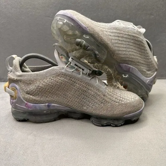 Womens 8.5 / Mens 7 Nike Air VaporMax 2020 Flyknit Summit White Athletic Sneaker