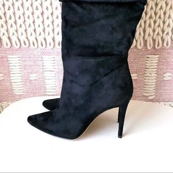 Women's Boots Designer JESSICA SIMPSON Lyrelle Faux Suede Knee High Boots 8.5 M