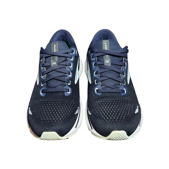 Women’s brooks ghost 15 athletic running shoes size 7.5 B blue