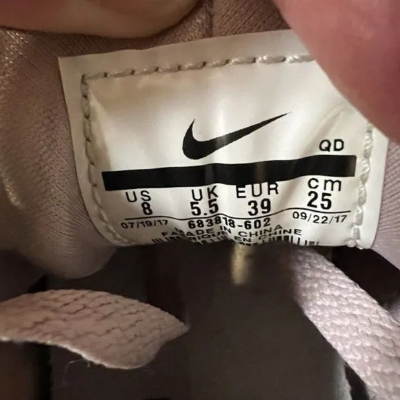 Womens Nike Air Huarache Run Premium Particle Rose Athletic Shoes Sneakers‎ 8 M