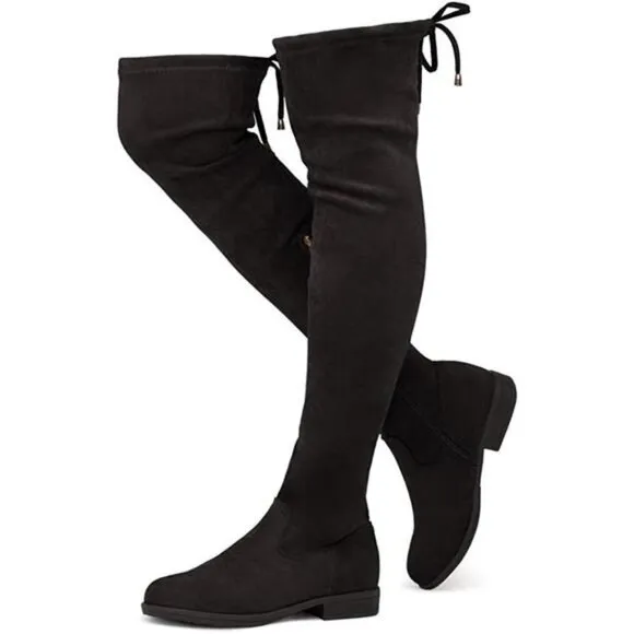 Women’s Thigh High Stretchy, Boots Over The Knee Casual Boots