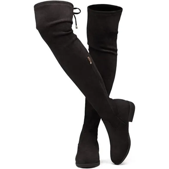 Women’s Thigh High Stretchy, Boots Over The Knee Casual Boots
