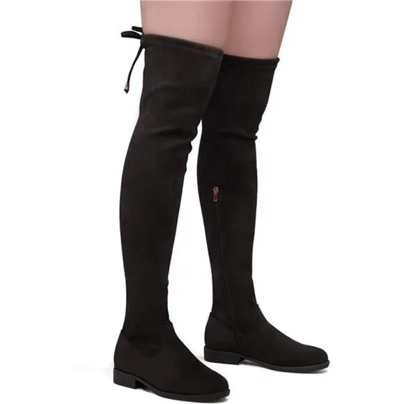 Women’s Thigh High Stretchy, Boots Over The Knee Casual Boots
