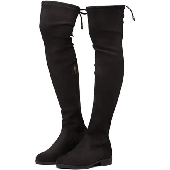 Women’s Thigh High Stretchy, Boots Over The Knee Casual Boots