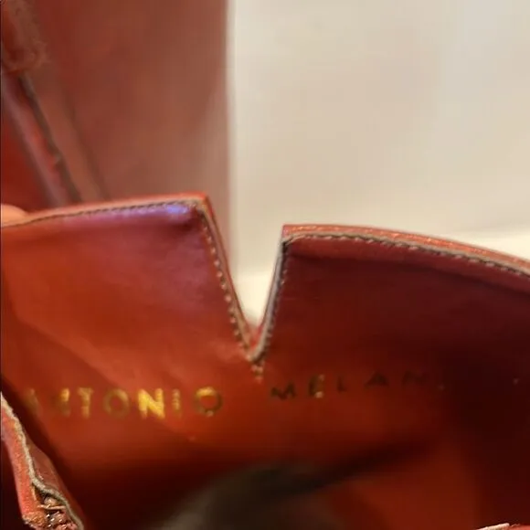 Women's Brown Leather Knee-High Boots