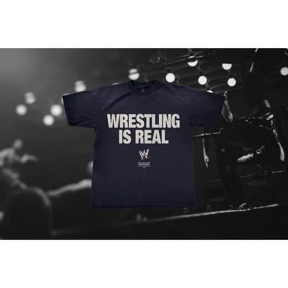 WWE WRESTLING IS REAL TRAVIS SCOTT FINAL BOSS N JOHN CENA SIZE 2XL IN HAND