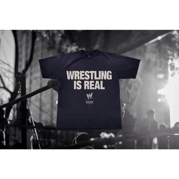 WWE WRESTLING IS REAL TRAVIS SCOTT FINAL BOSS N JOHN CENA SIZE M IN HAND