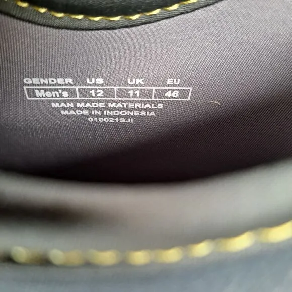 Xtratuf Ankle Deck Boots Explorer Grade Gray Yellow Men's Size 12