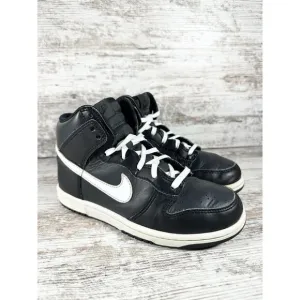 Youth Nike Dunk High PS Anthracite Black/White Sneakers Sz 2Y Athletic