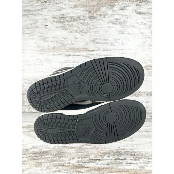 Youth Nike Dunk High PS Anthracite Black/White Sneakers Sz 2Y Athletic