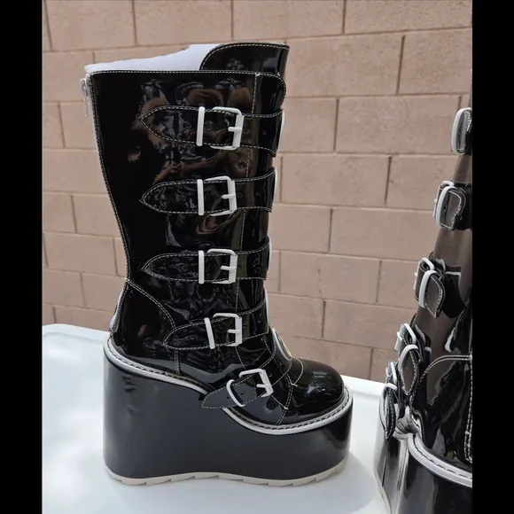 Y.R.U Dune Ying Yang Platform Boots