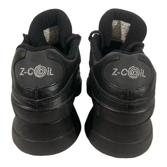 Z-Coil Freedom S/R WOMEN'S 6 Walk/Run Shoe Black Enclosed Coil