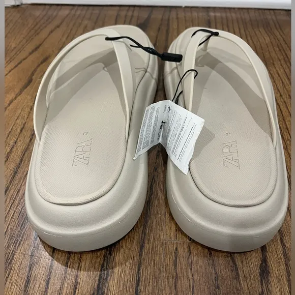 Zara NWT Platform Sandals