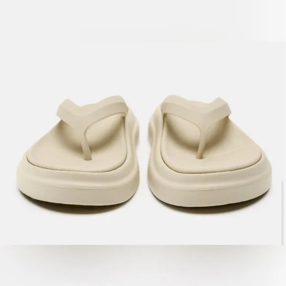 Zara NWT Platform Sandals